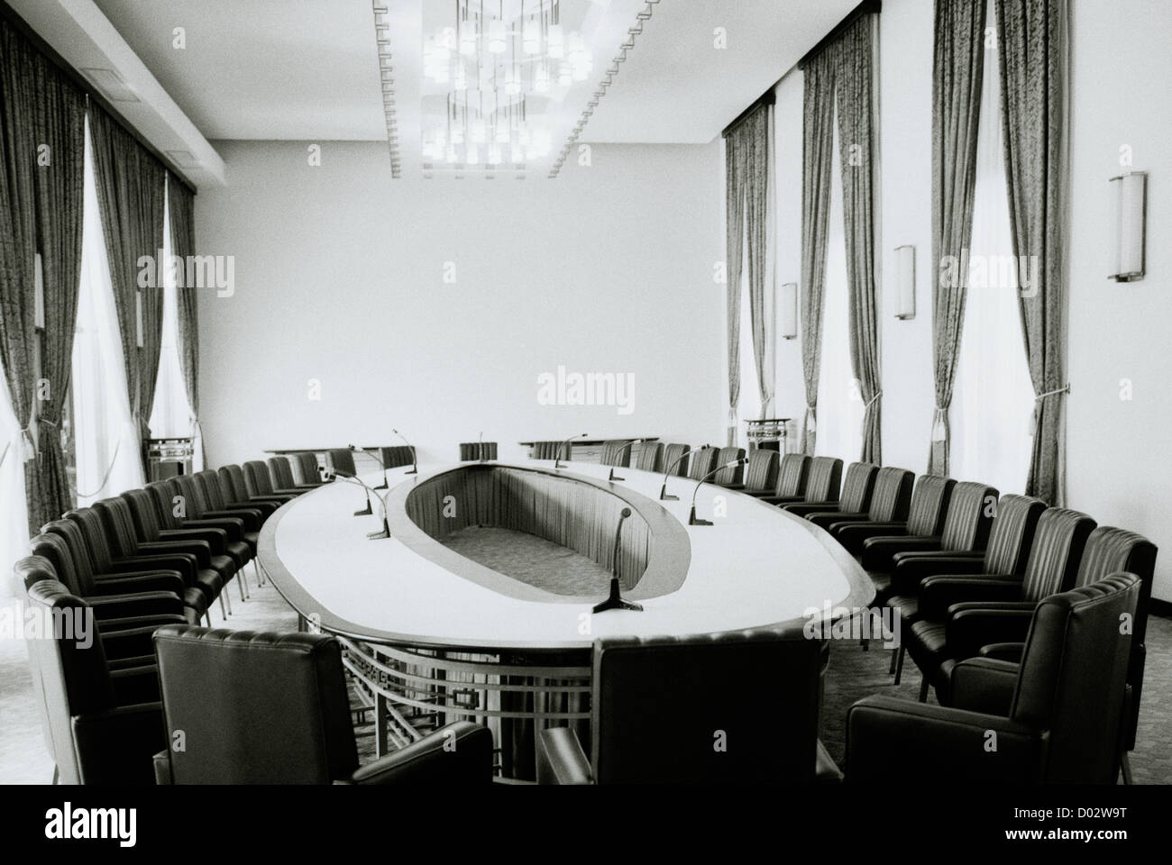 Meeting War Room In Reunification Palace Or Independence