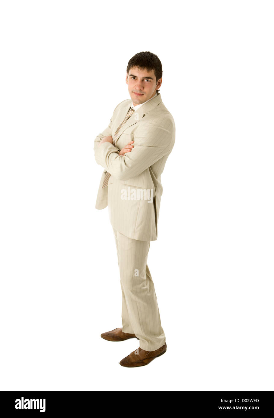 portrait of handsome young man isolated on white Stock Photo - Alamy