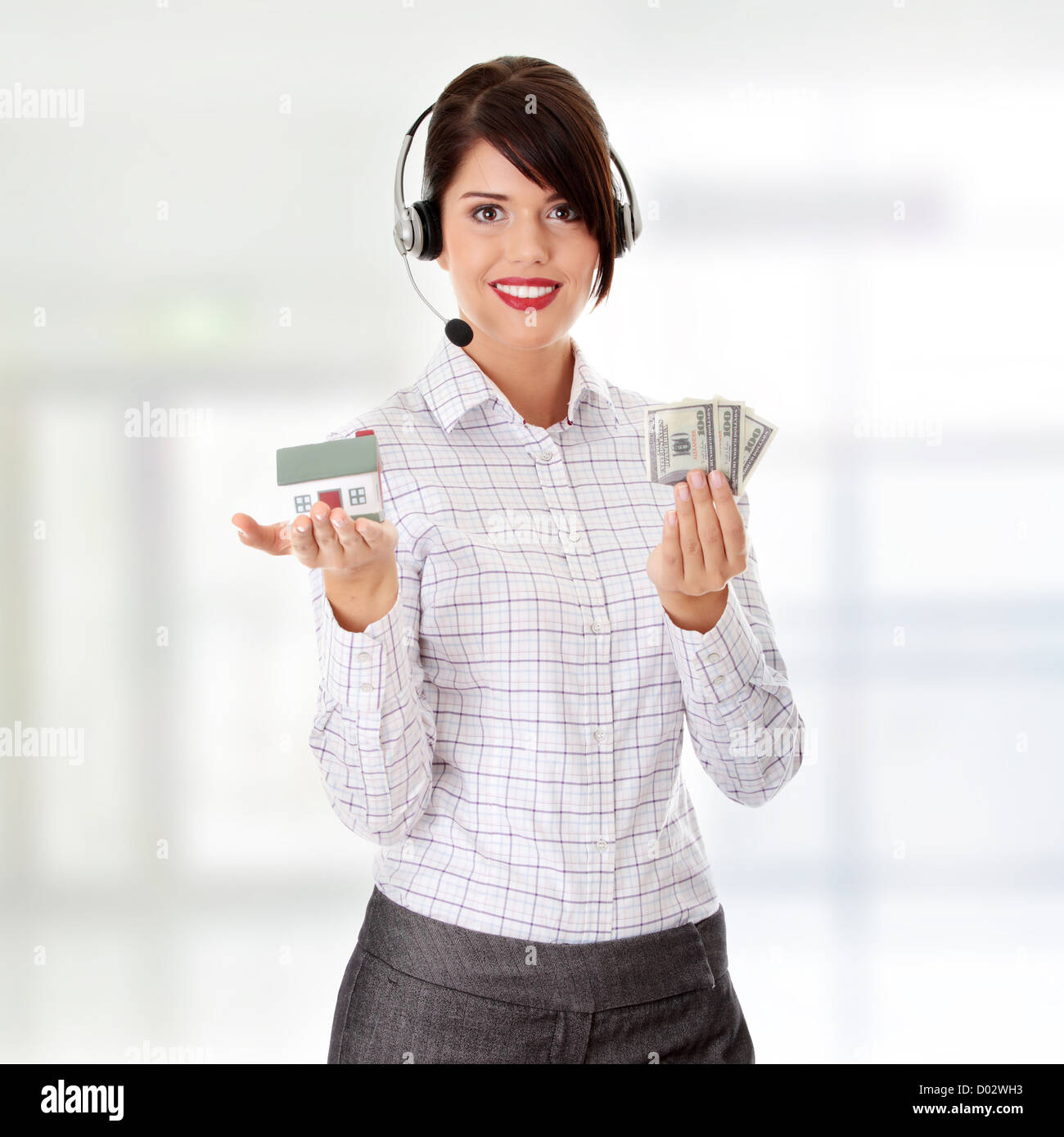 Young businesswoman Stock Photo