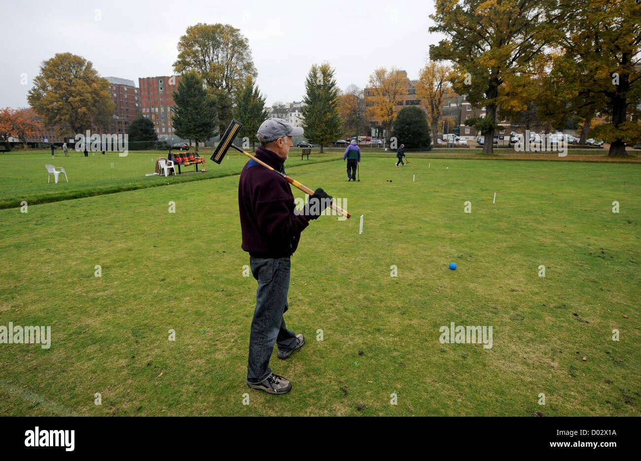 Members of Preston Lawn tennis and Croquet Club Brighton don't let the