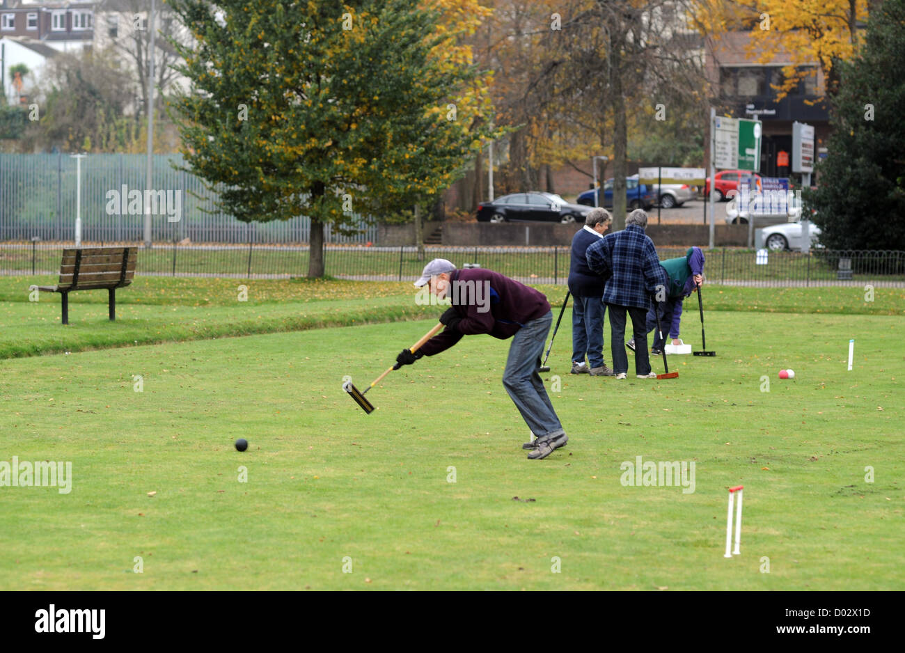 Members of Preston Lawn tennis and Croquet Club Brighton don't let the