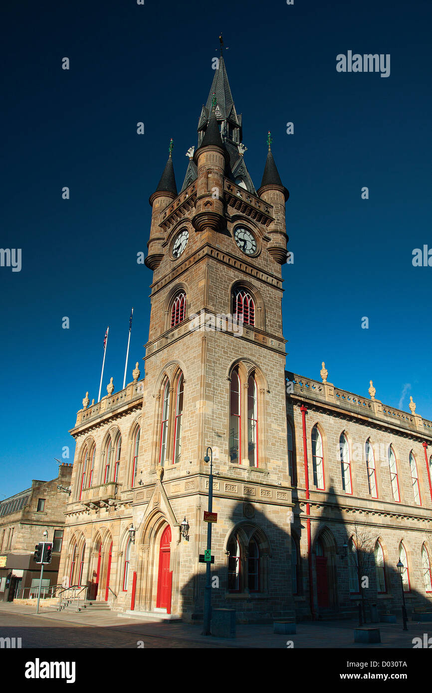 Renfrew Town Hall, in the Royal Burgh of Renfrew, Renfrewshire Stock
