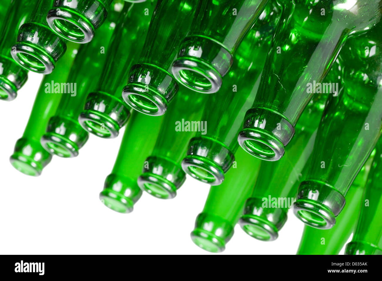 Empty glass bottles Stock Photo Alamy