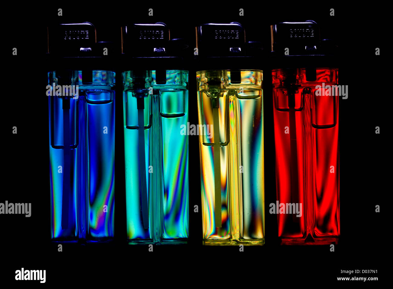 Cheap plastic lighters Stock Photo Alamy