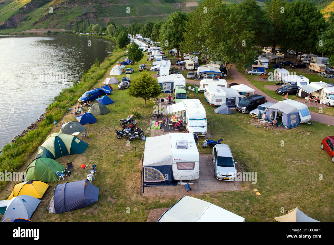 Germany camping hi-res stock photography and images - Alamy