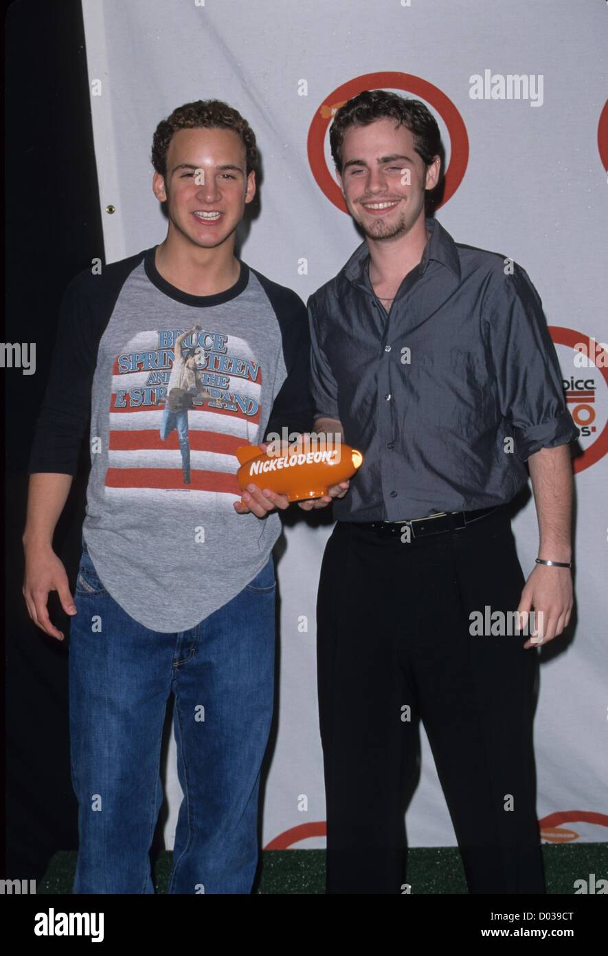 BEN SAVAGE with Rider Strong.13th KIDS Choice awards at Hollywood Bowl