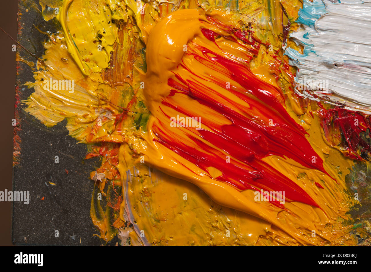 oil paint canvas Stock Photo Alamy