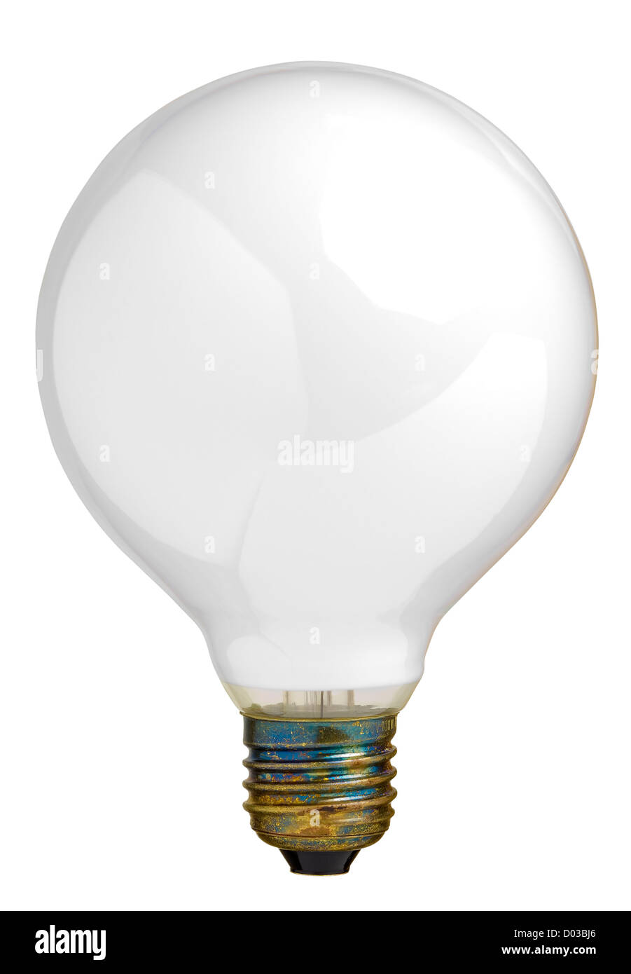 Close up of a big light bulb, isolated on white with clipping path Stock Photo Alamy
