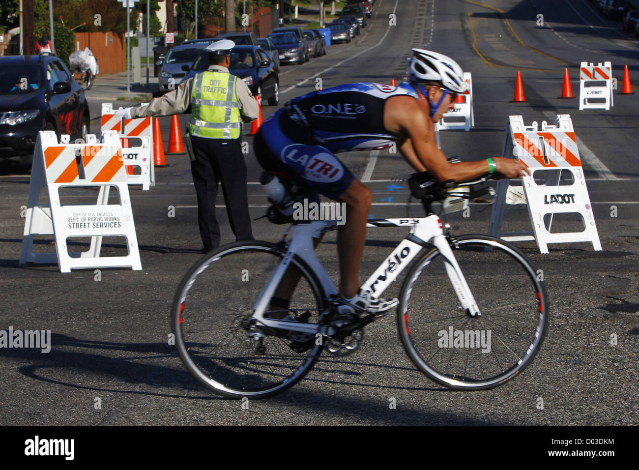 Sept. 30, 2012 Los Angeles, California, U.S. LA DOT Traffic
