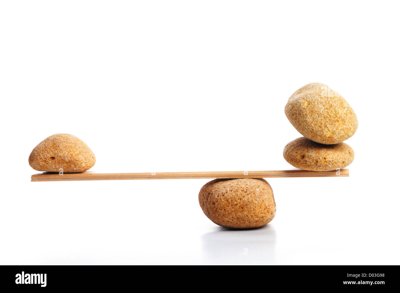zen stones scales isolated on white showing weight or spa concept with ...