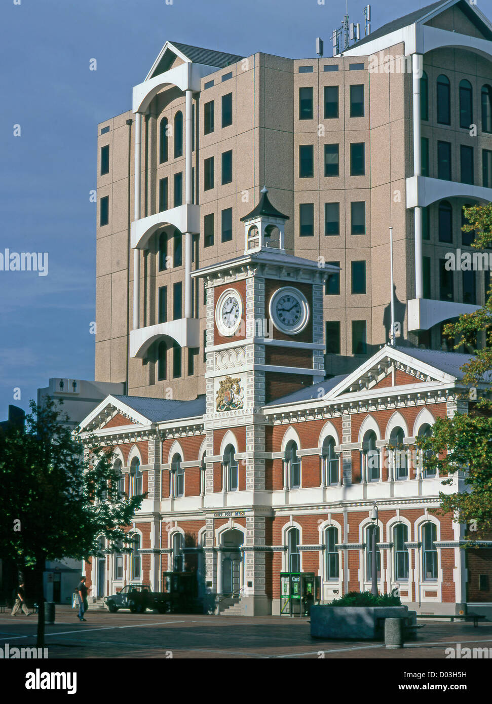 New Zealand, Christchurch, Chief Post Office, Cathedral Square Stock