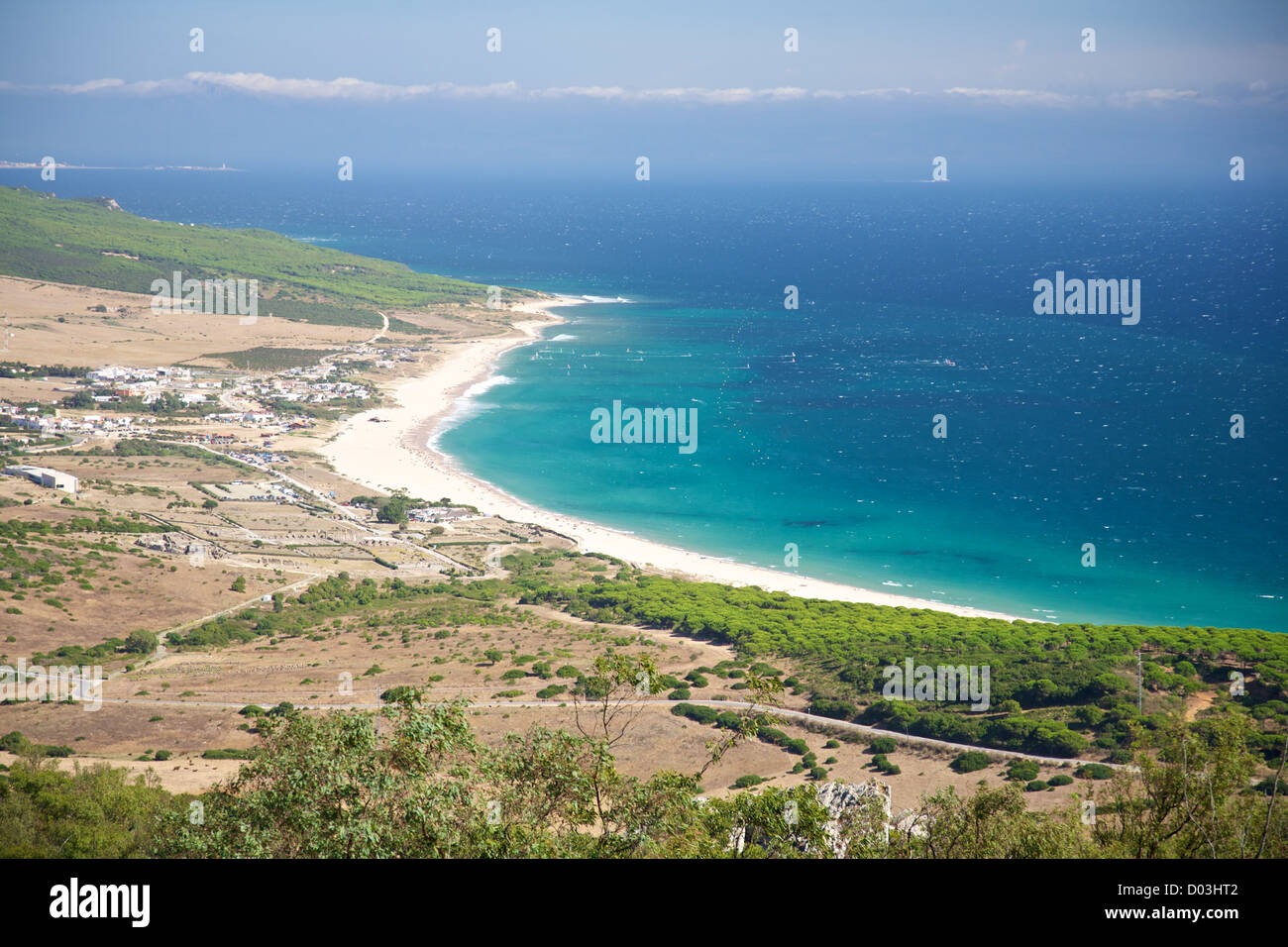 beach of Bolonia at Cadiz Andalusia in Spain Stock Photo