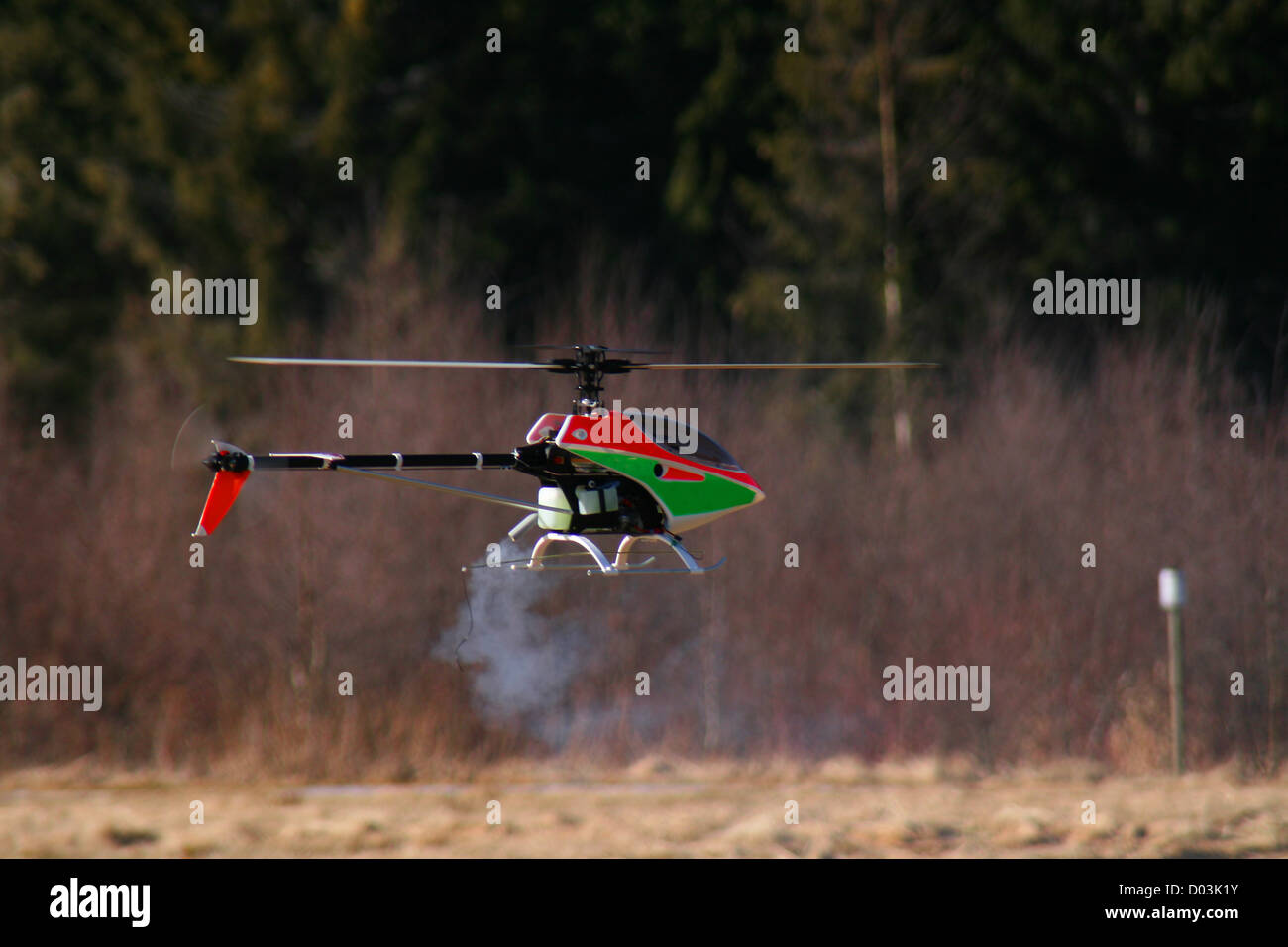 Helicopter modell. Stock Photo