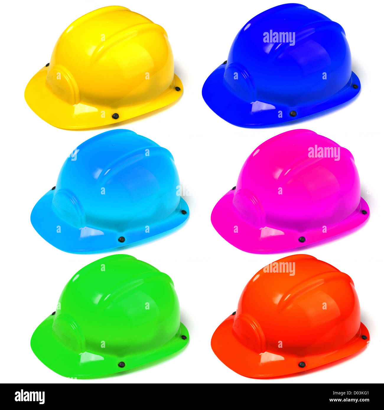 construction helmet or hard hat isolated on white background Stock