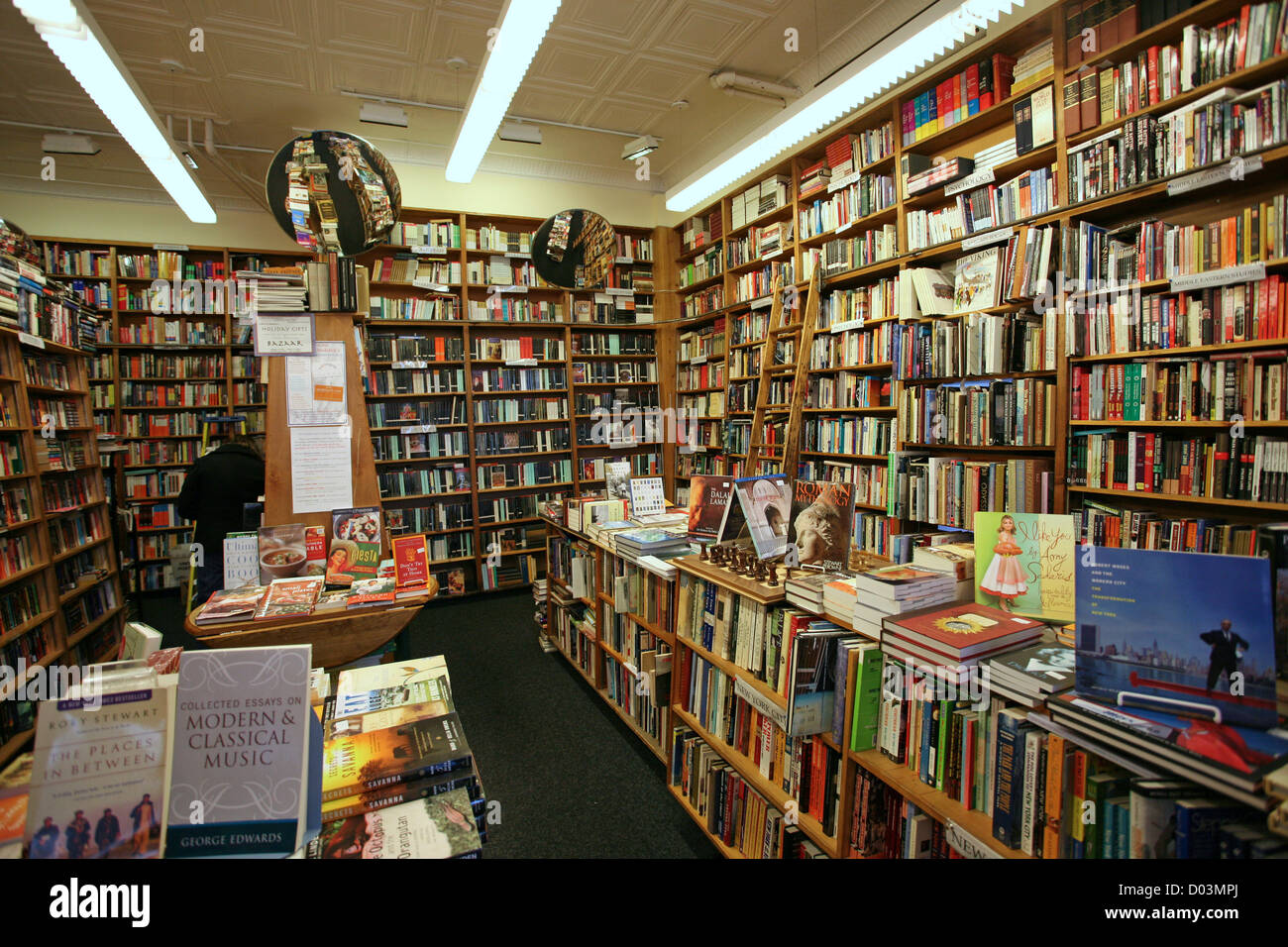New York bookstore interior Stock Photo
