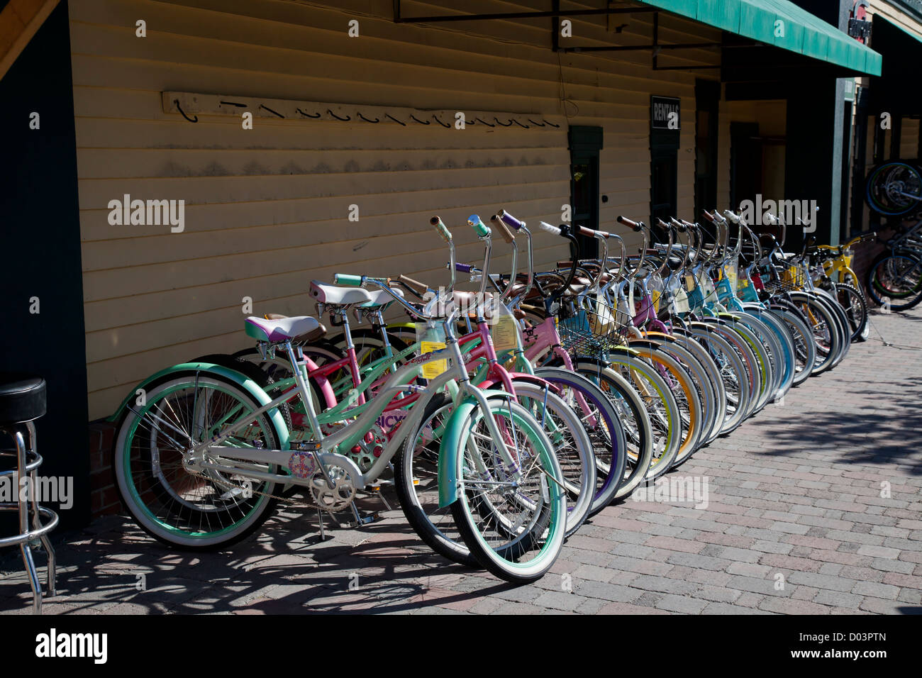 Idaho, Ketchum, Mountain Bikes Stock Photo Alamy