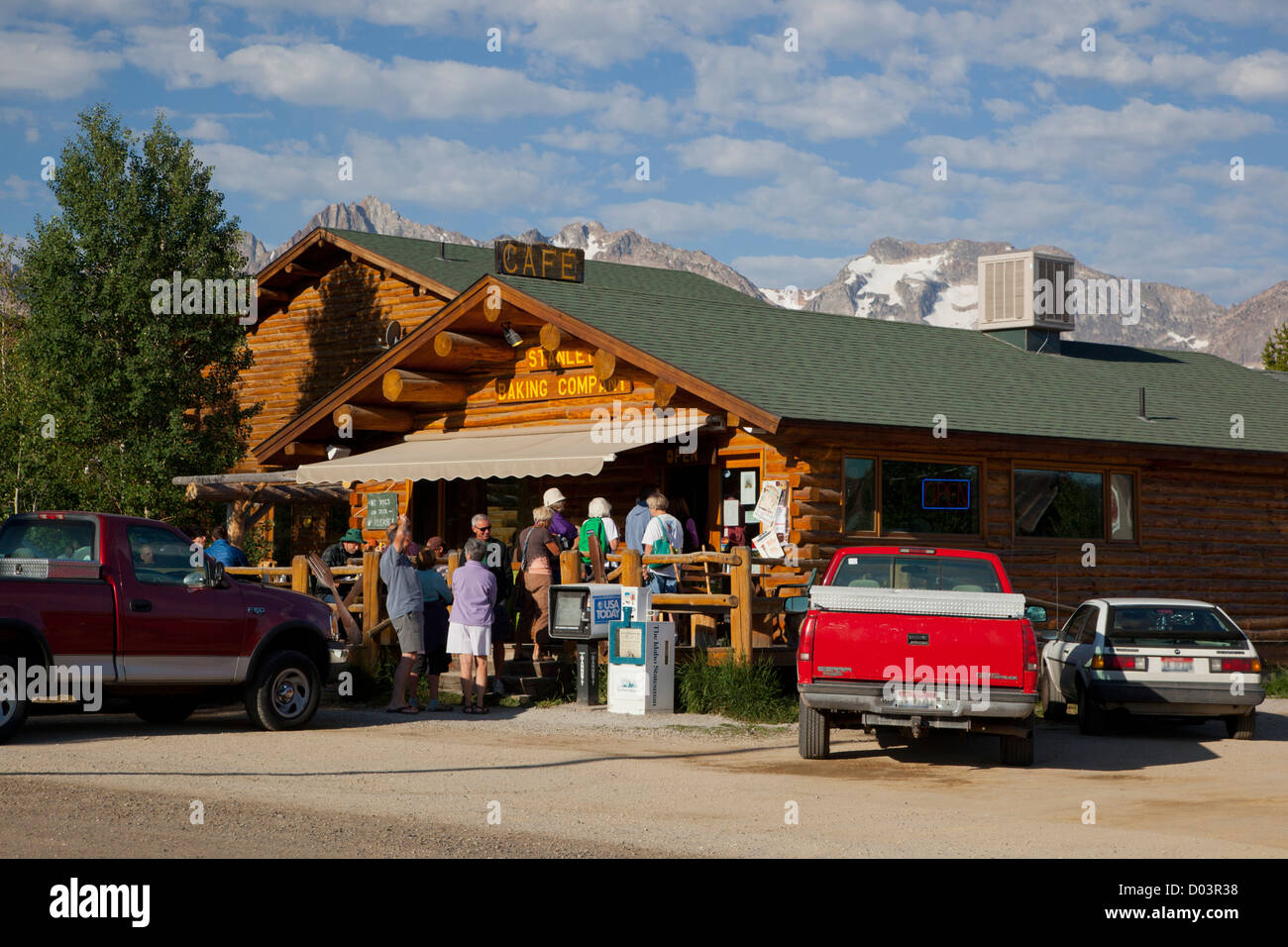 Idaho, Sawtooth National Recreation Area, Stanley, Stanley Bakery Stock Photo Alamy