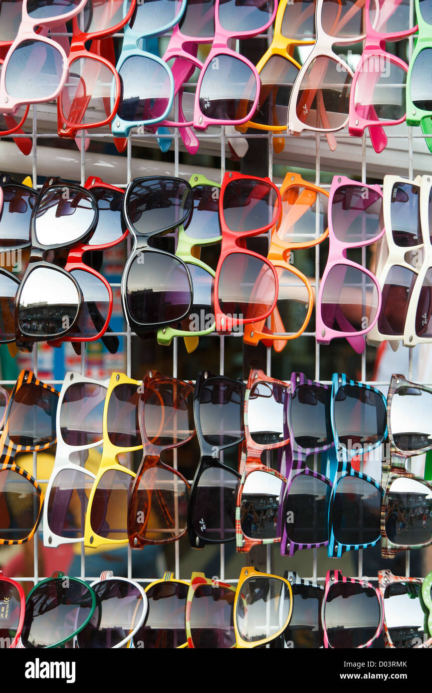 Sale of Sunglasses on Khaosan Road in Bangkok, Thailand Stock Photo Alamy