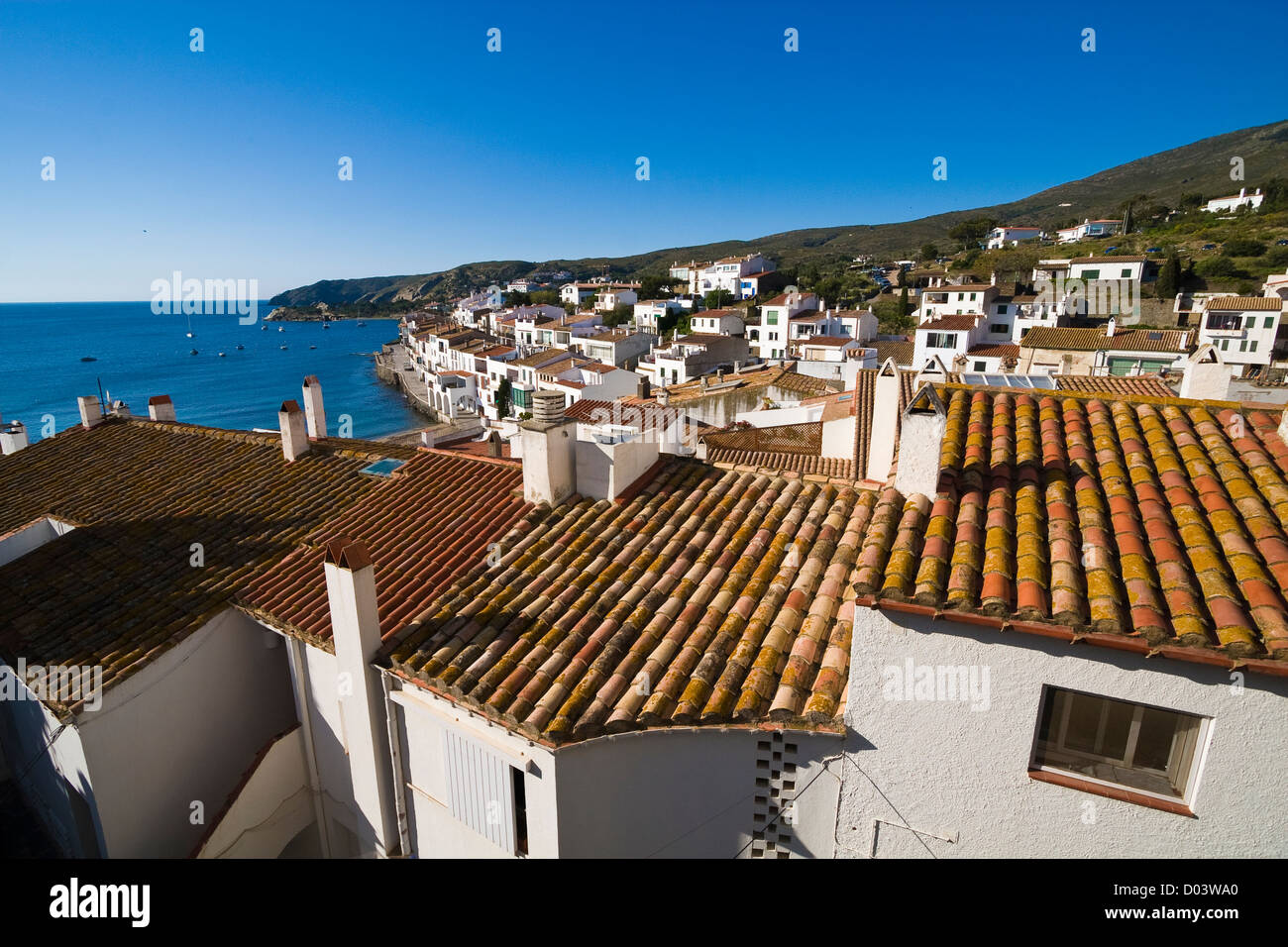 Cadaqués. Alt Empordà. Girona. Cataluña. España Stock Photo