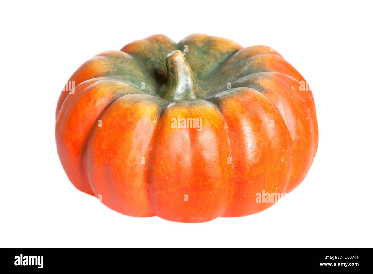 Orange pumpkin isolated on a white background Stock Photo - Alamy