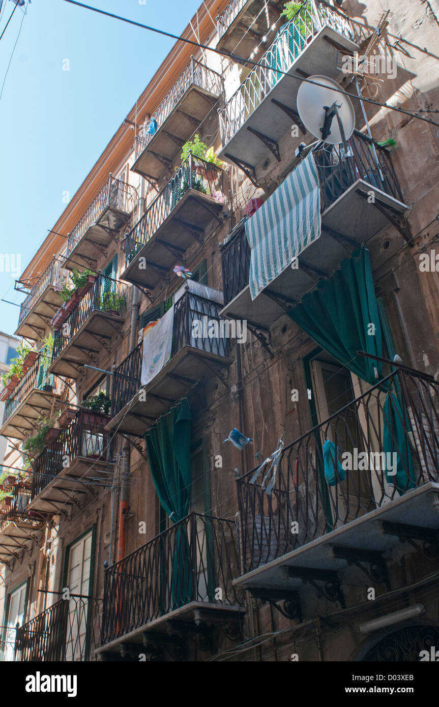 Palermo old city Stock Photo - Alamy