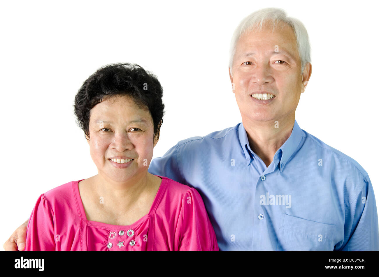 Asian couple isolated hi-res stock photography and images - Alamy