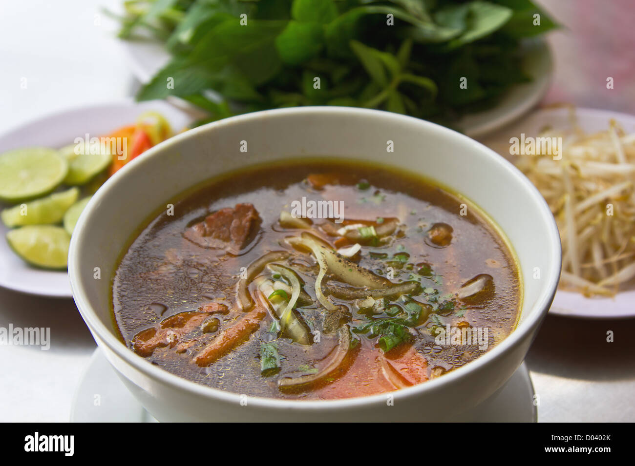 Pho [Vietnamese 's Beef noodle ] Stock Photo - Alamy