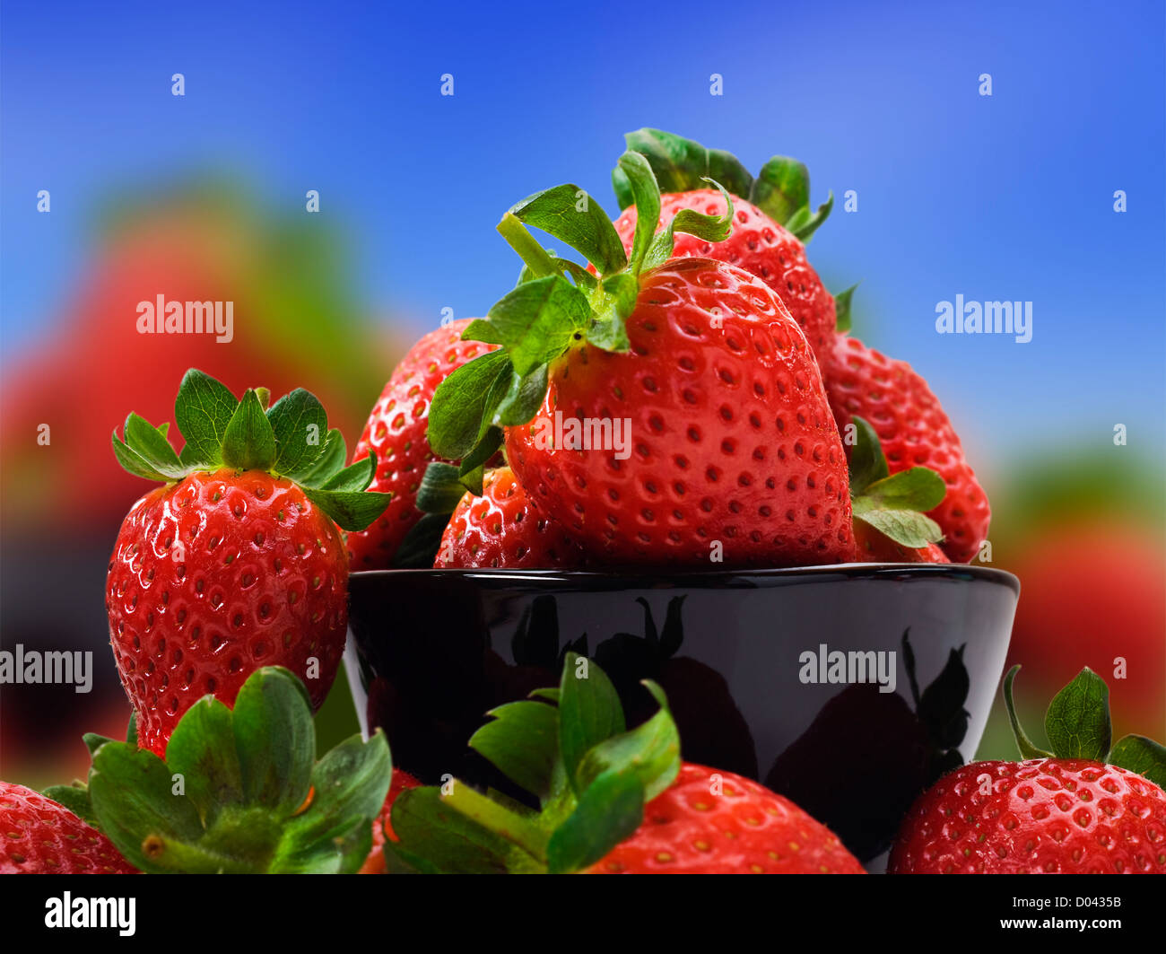 Fresh healthy strawberries for a healthy diet Stock Photo - Alamy