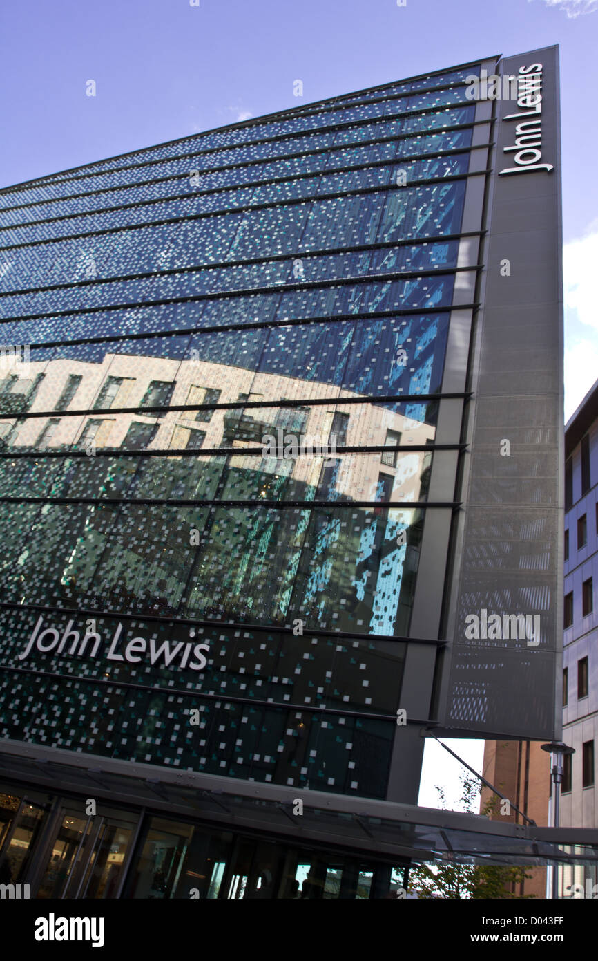 The John Lewis department store in Cardiff city centre Stock Photo