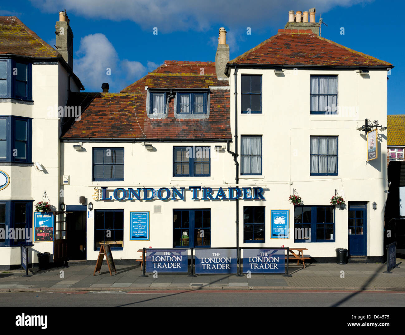 The London Trader public house in Old Hastings. Stock Photo