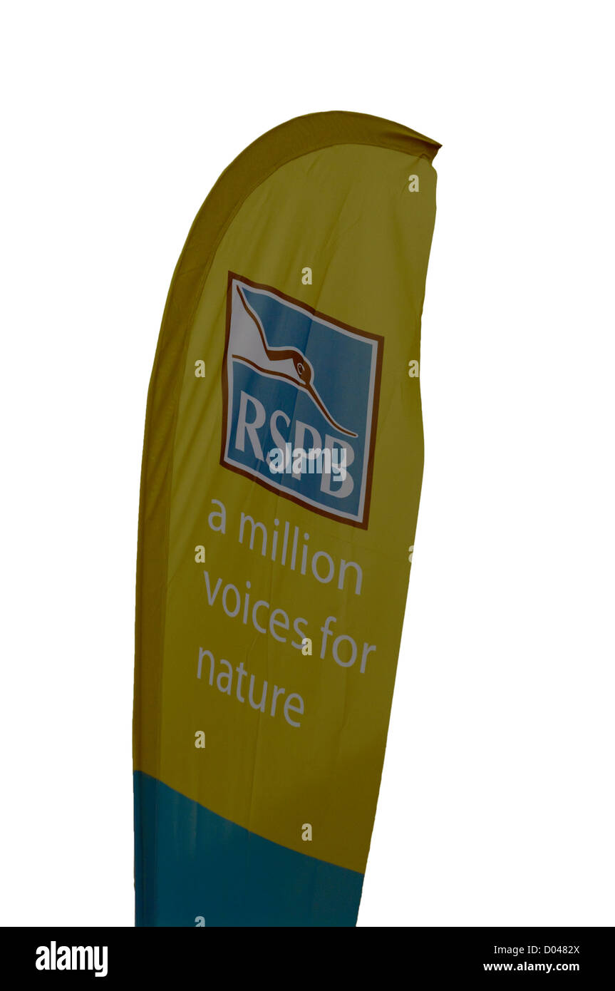RSPB Banner Stock Photo