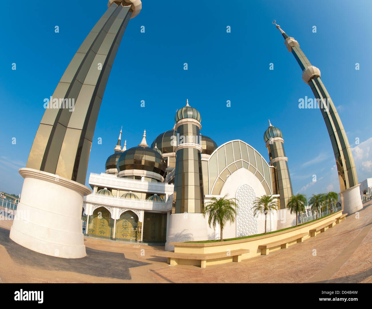 Crystal Mosque Or Masjid Kristal In Kuala Terengganu, Terengganu ...