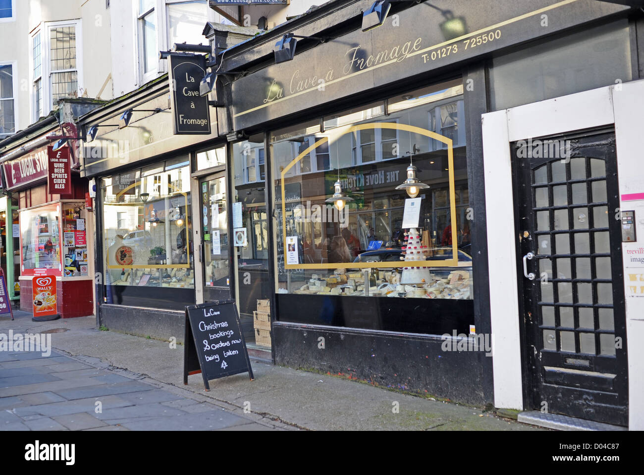 La Cave a Fromage the famous cheese shop in Hove Brighton East Sussex