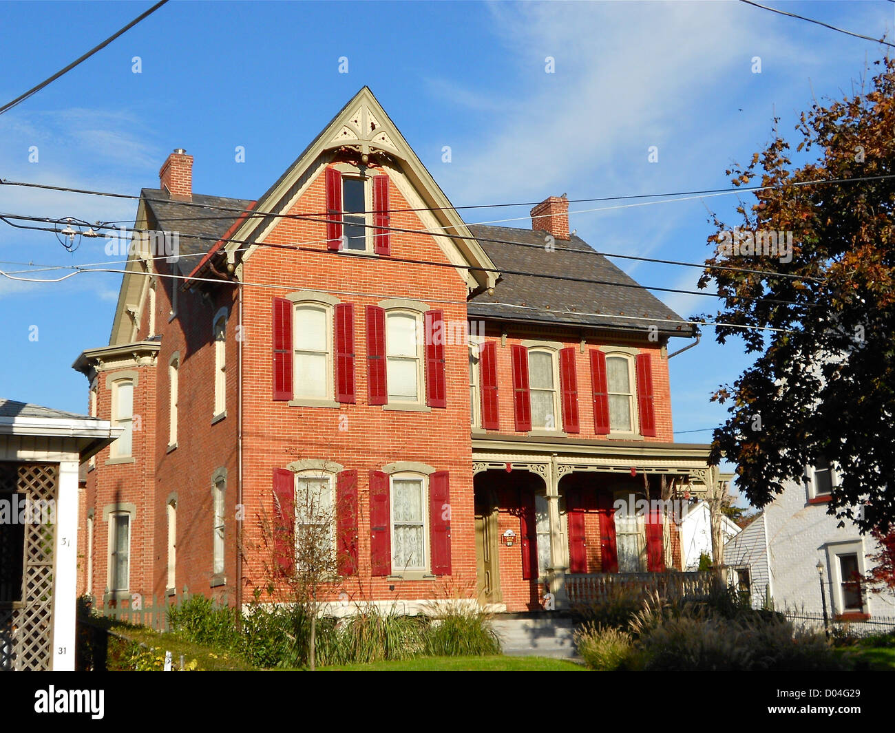House on Front Street in Biery's Port Historic District on the NRHP ...