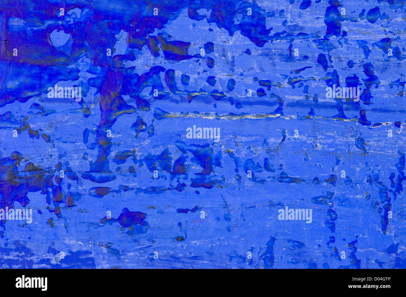 blue abstract acrylic background Stock Photo