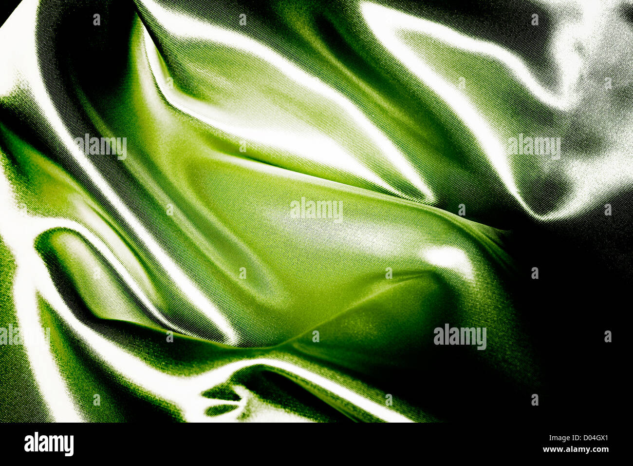 Background of a Green blanket Stock Photo