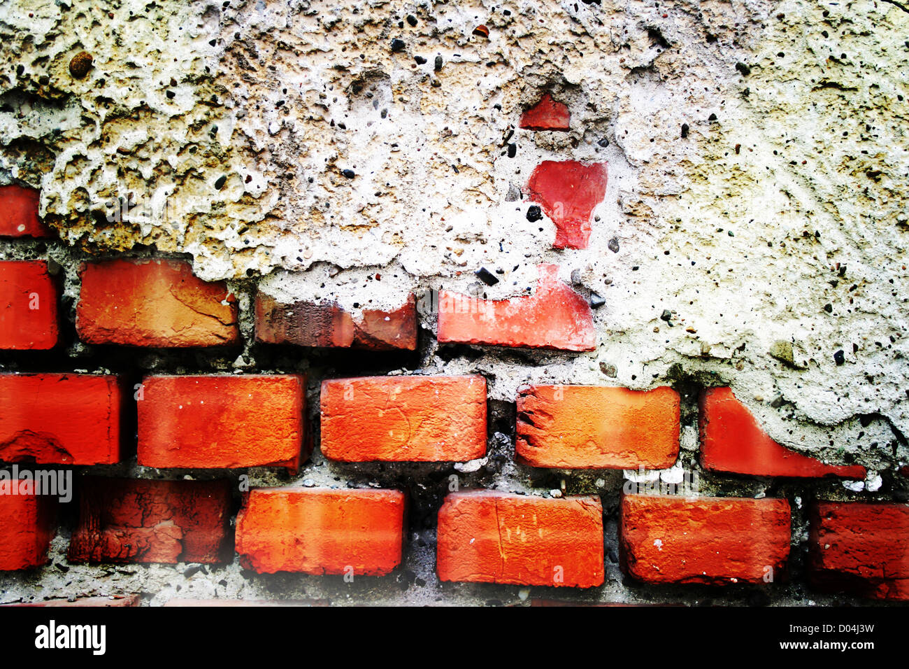 Old red brick wall background Stock Photo - Alamy