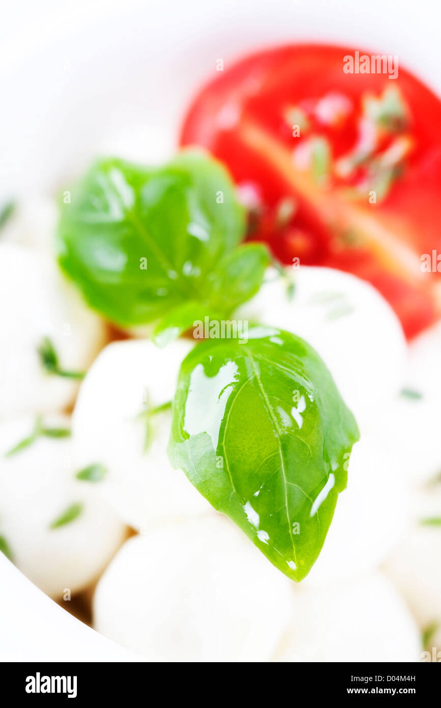 italian tomato mozzarella close up Stock Photo Alamy
