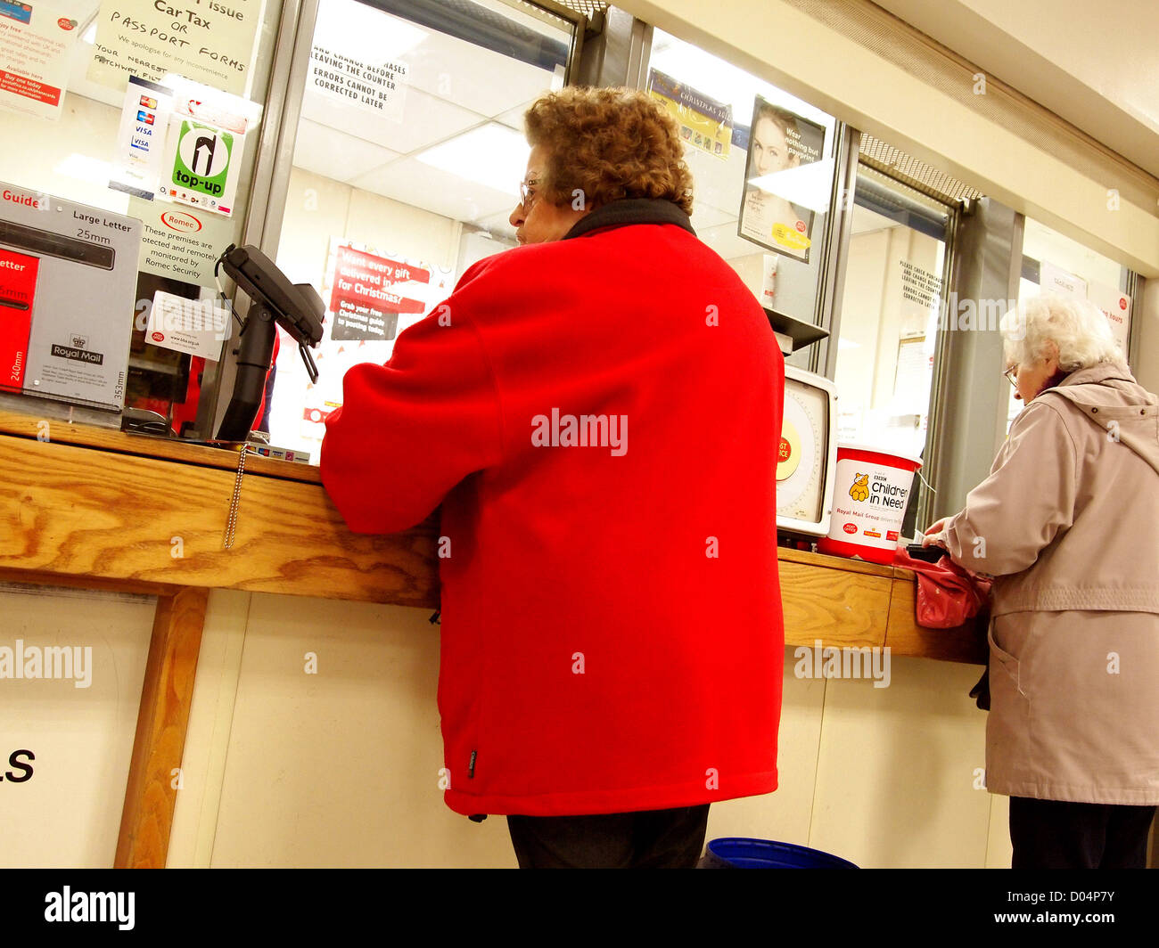 Pension post office hires stock photography and images Alamy
