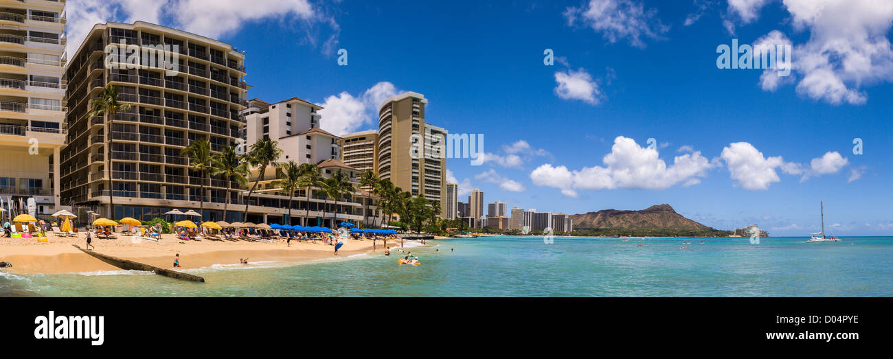 Waikiki, Hawaii Stock Photo