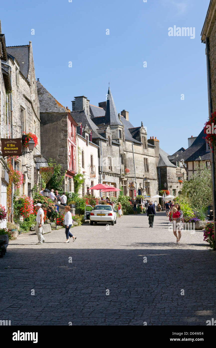 High above the River Arz, RochefortenTerre has been voted one of