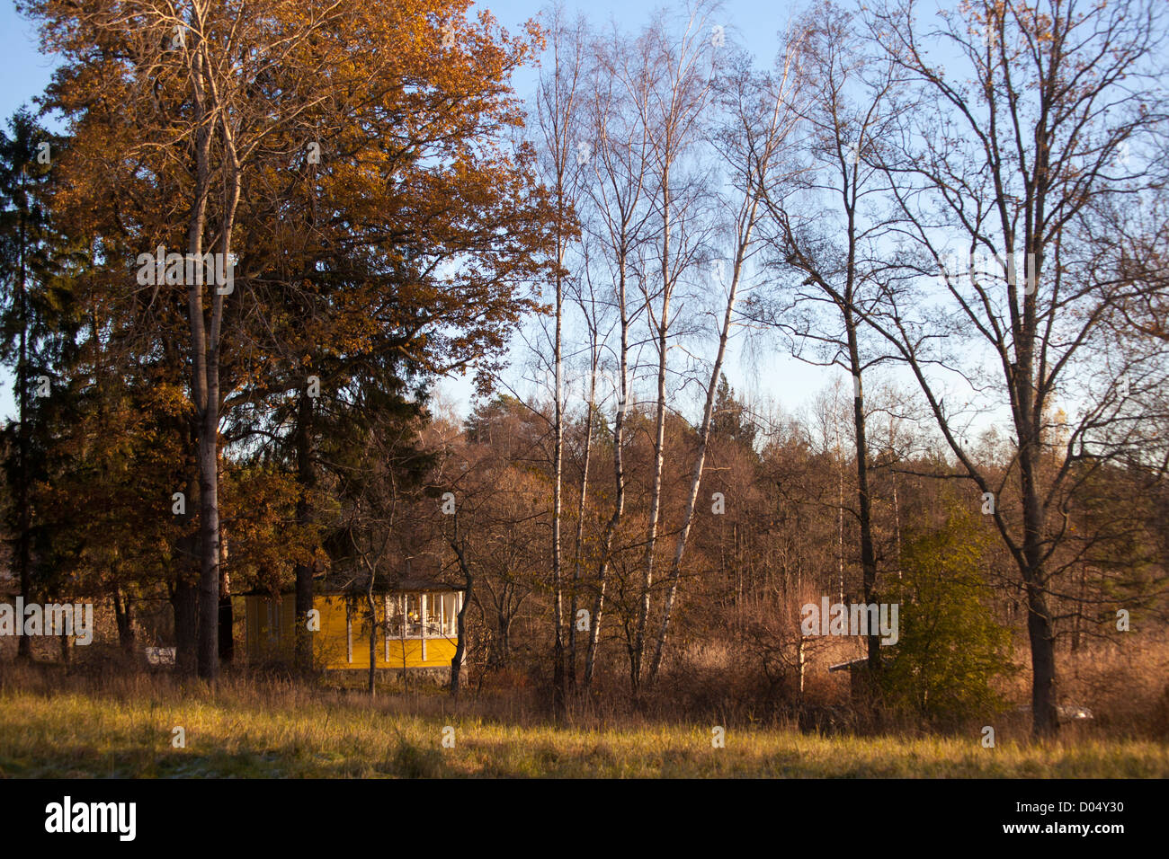Kottlasjön, Kottla lake, Lidingö (Sweden) Stock Photo