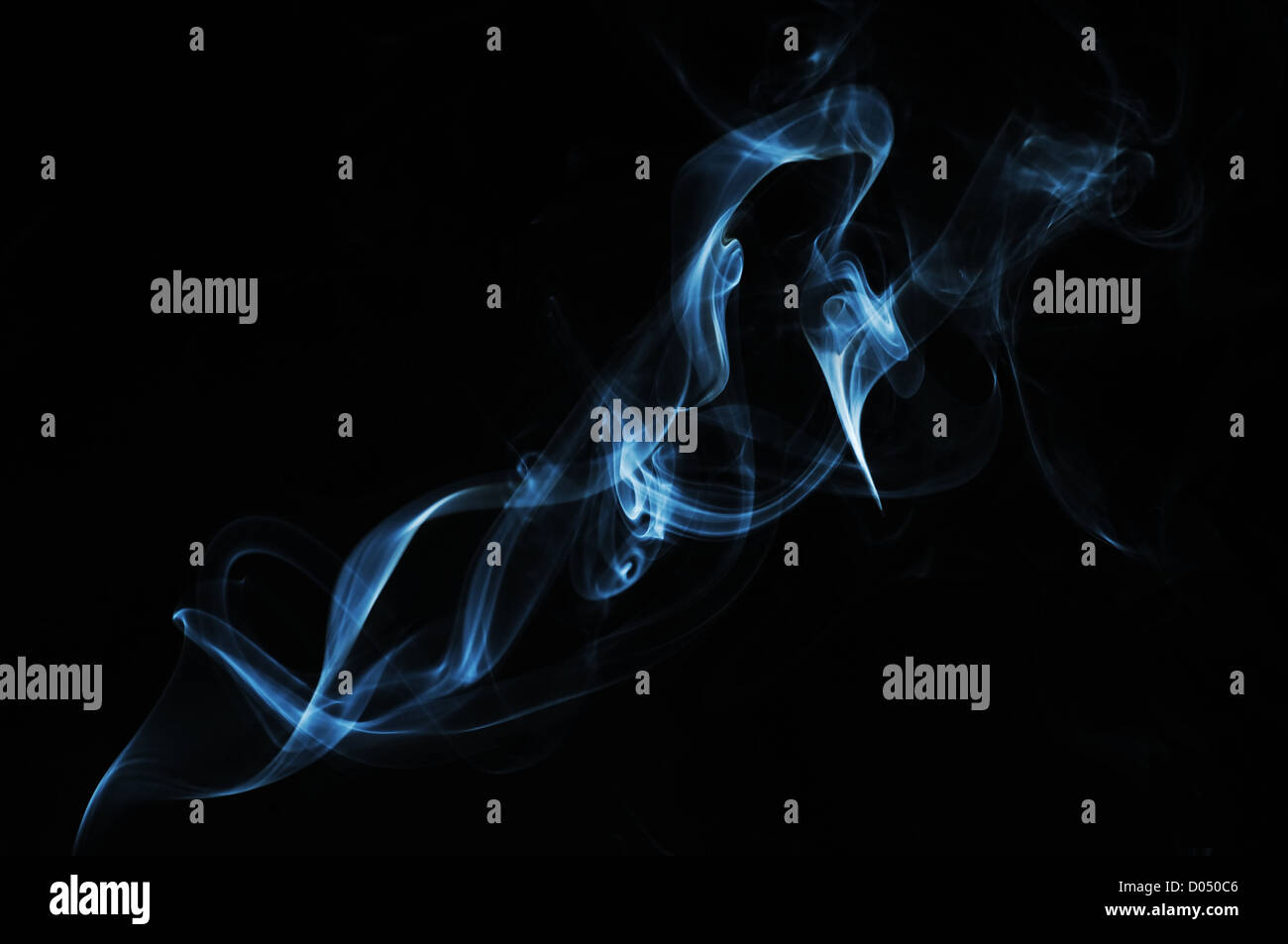 wisp-of-cigarette-smoke-on-black-background-stock-photo-alamy