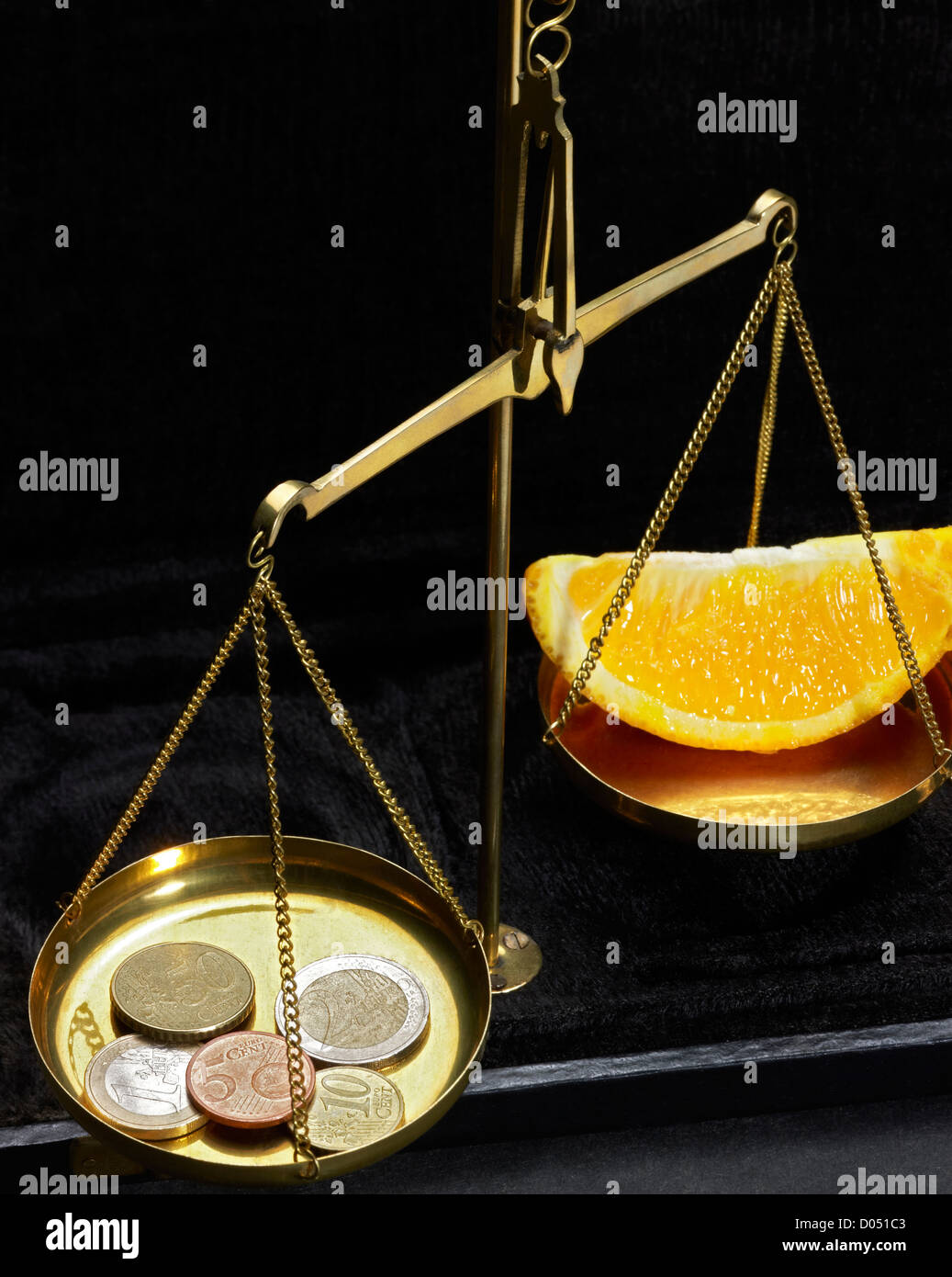 Salt In Amount Of 6 Grams On Small Digital Scale Comparing With One Euro  Coin Stock Photo, Picture and Royalty Free Image. Image 102495343.