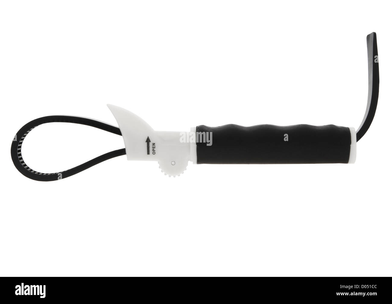 Power grip jar and bottle opener on white background Stock Photo Alamy