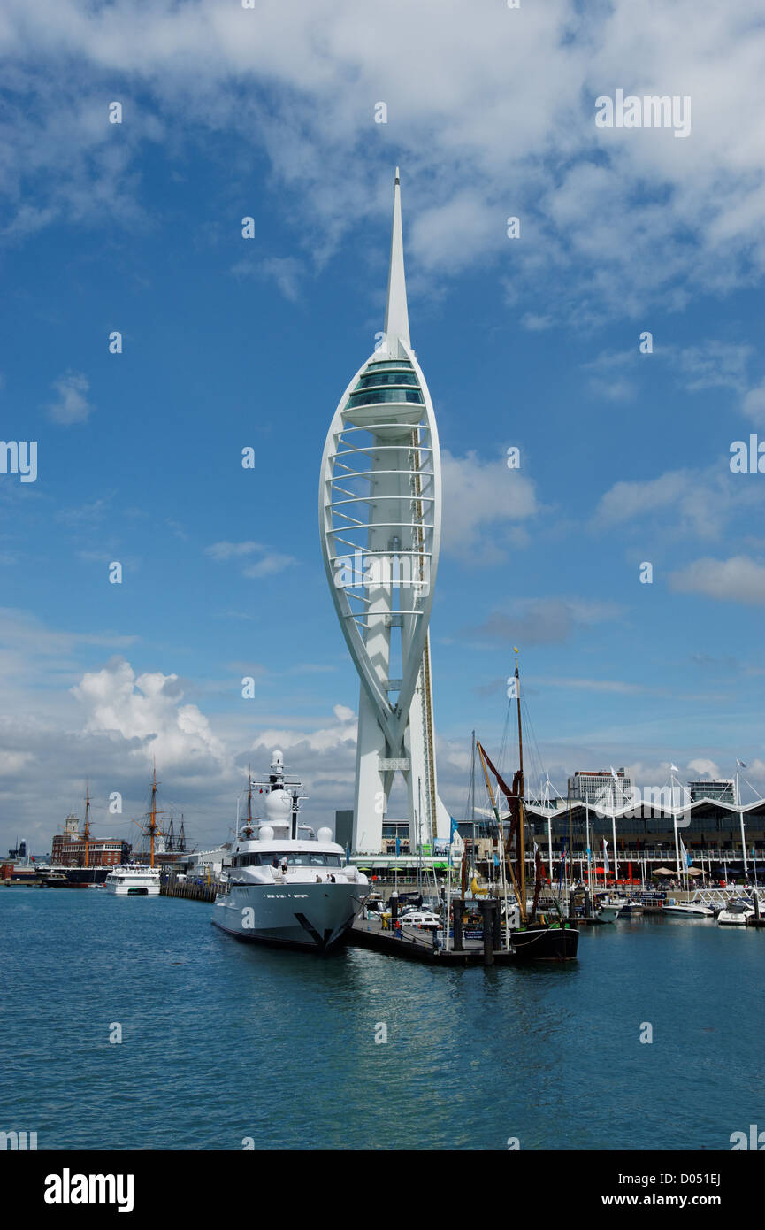 Spinnaker Tower, Portsmouth Harbour Stock Photo