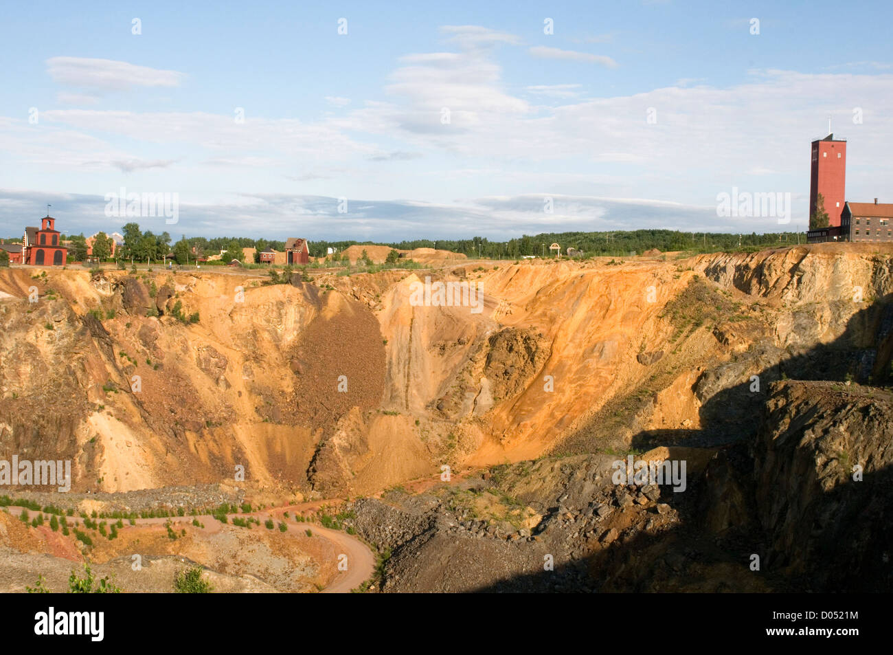 Falun Mine copper mines mining sweden iron swedish open ...