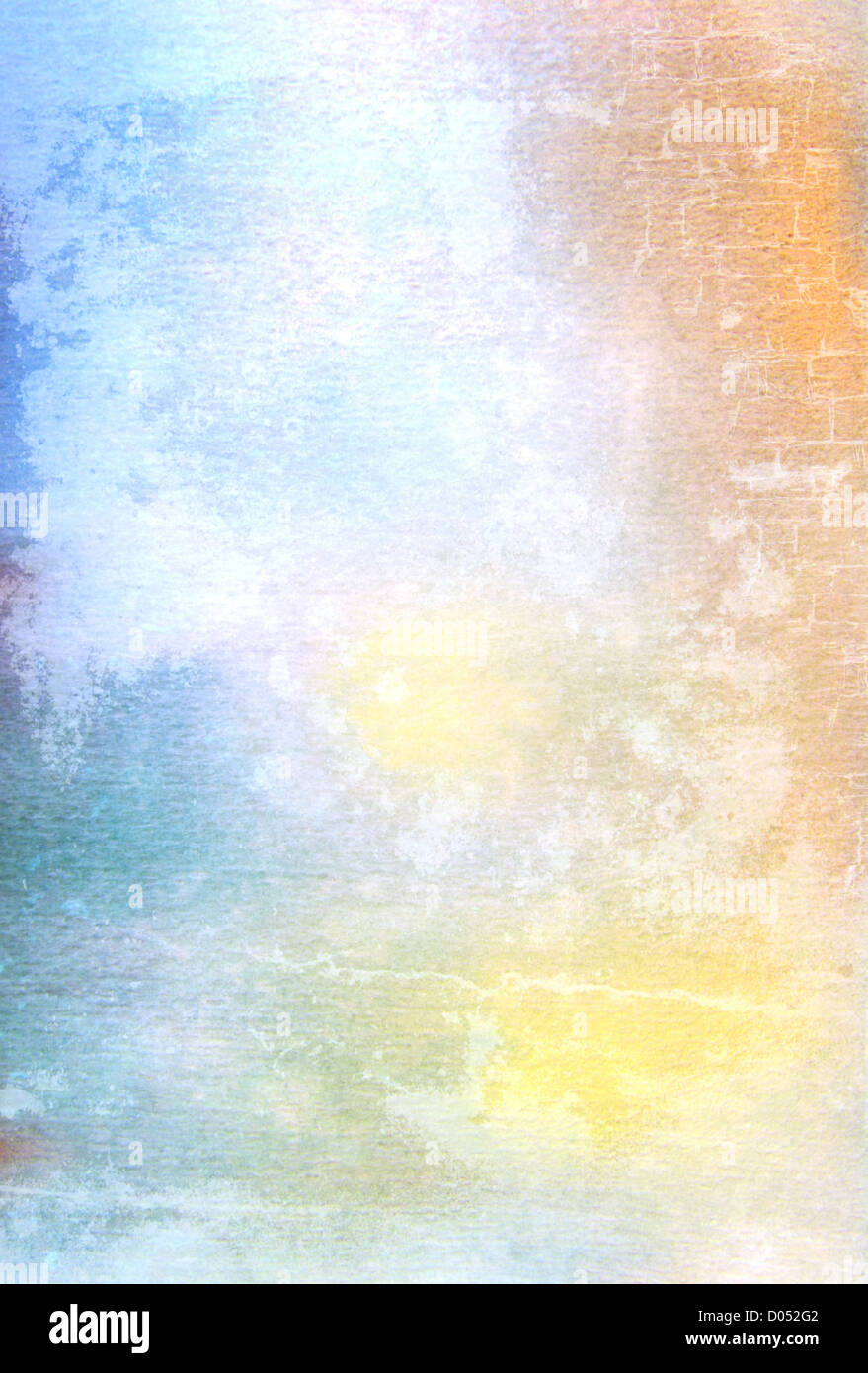 Abstract textured background red, blue, and yellow patterns. For art