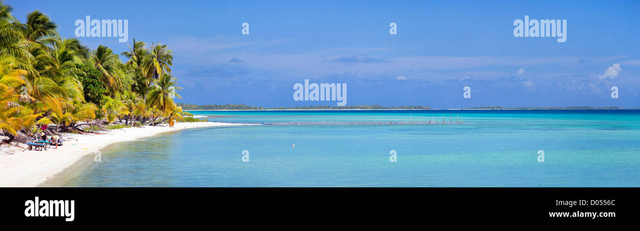 Tropical island beach Stock Photo