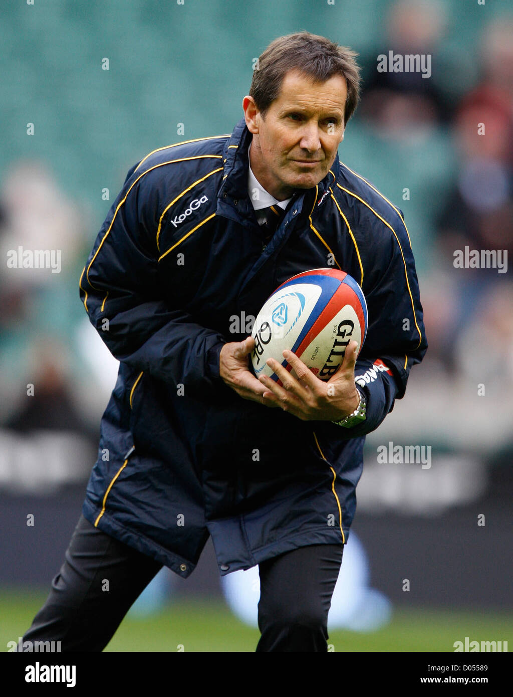 ROBBIE DEANS (HEAD COACH) ENGLAND V AUSTRALIA RU TWICKENHAM MIDDLESEX ...